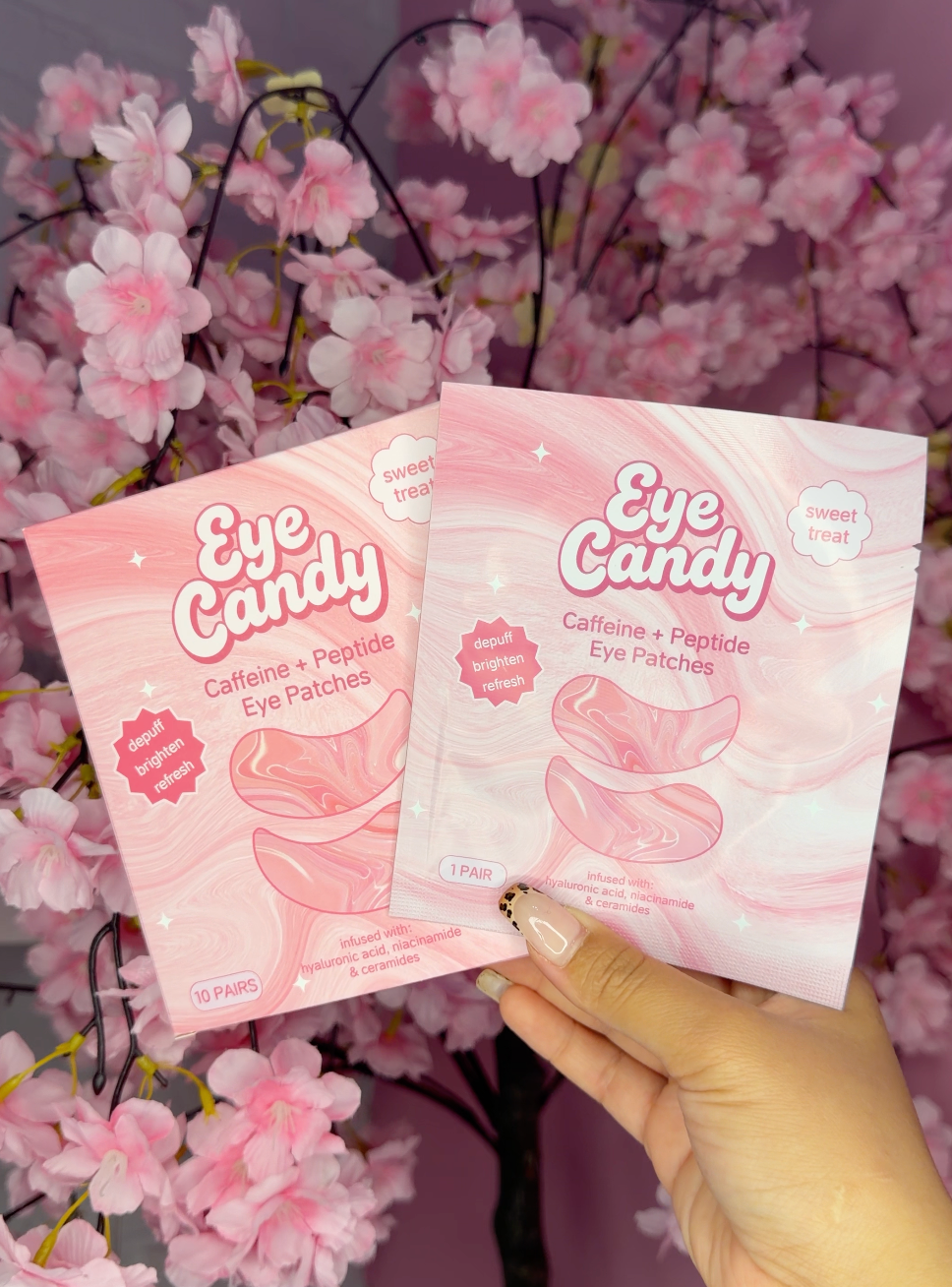 Eye Candy Caffeine & Peptide Eye Patches